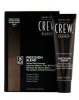 Краска для седых волос натуральный оттенок 4/5 - American Crew Precision Blend Natural Gray Med Nat 3*40 мл