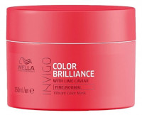 Маска - уход для защиты цвета тонких и нормальных волос - Wella Professional Invigo Color Brilliance Vibrant Color Mask for fine/normal hair 150 мл