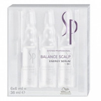 Энергетическая сыворотка против выпадения волос - Wella SP Balance Scalp Energy Serum 6*6 мл