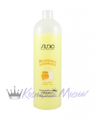 Бальзам для всех типов волос "Молоко и мед" - Kapous Studio Professional Aromatic Symphony Balm Milk & Honey 1000 мл