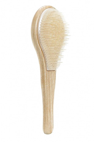Щетка Michel Mercier деревянная для тонких волос - Wooden Detangling Brush for Fine hair