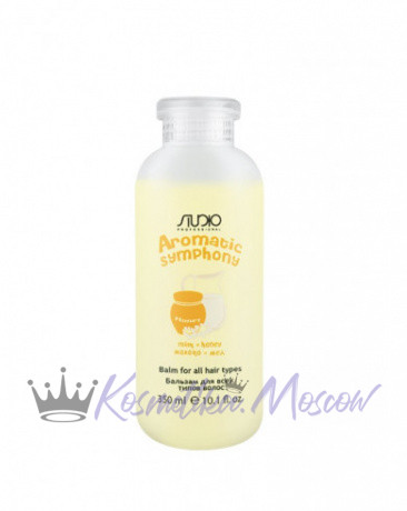 Бальзам для всех типов волос "Молоко и мед" - Kapous Studio Professional Aromatic Symphony Balm Milk & Honey 350 мл