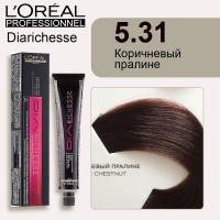 Краска для волос Loreal Dia Richesse 5.31 (Коричневый пралине)