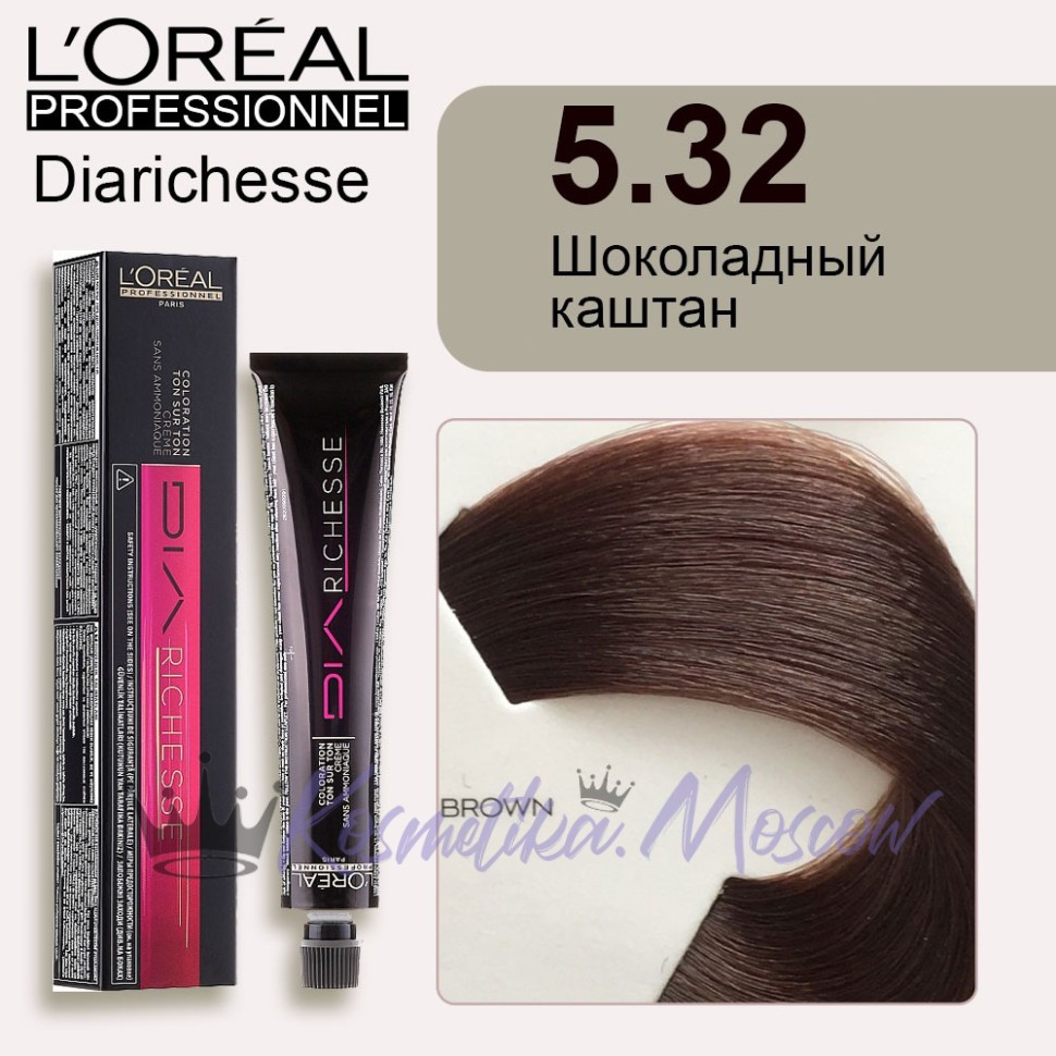 Краска для волос Loreal Dia Richesse 5.32 (Кофе)