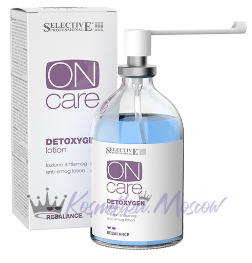 Лосьон для удаления загрязнений с кожи и волос - Selective Professional On Care Rebalance Detoxygen Lotion 100 мл