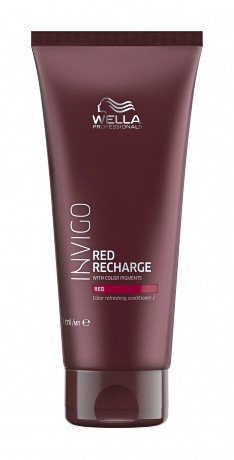 Бальзам для освежения и поддержания цвета красных оттенков - Wella Professional Color Recharge Red Conditioner 200 мл