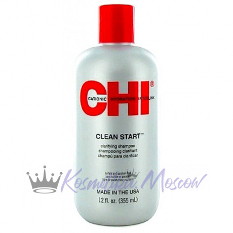 Шампунь для глубокой очистки (Рекомендуется применять перед различными химическими процедурами) - CHI Clean Start Clarifying Shampoo 355 мл