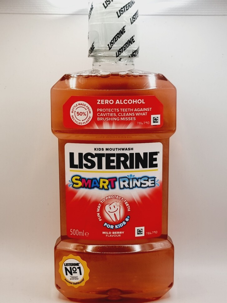 LISTERINE Ополаскиватель детский SMART RINSE 500 мл