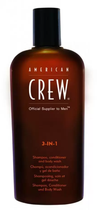 Шампунь, кондиционер и гель для душа 3 в 1 - American Crew Classic 3-in-1 1000мл