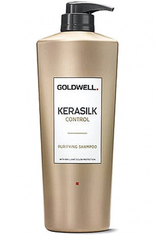 Шампунь глубоко очищающий для всех типов волос - Goldwell Kerasilk Control Purifying Shampoo 1000 мл