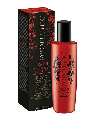 Шампунь для поврежденных, тонких, пушащихся волос - Orofluido Asia Zen Control Shampoo 200 мл