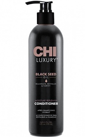 Кондиционер с маслом семян черного тмина Увлажняющий Чи - Chi Luxury Black Seed Oil Rejuvenating Conditioner 739 мл