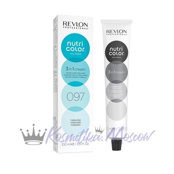 Revlon Professional Крем.краска 3 в 1 Nutri Color Creme, 097 бирюзовый, 100 мл