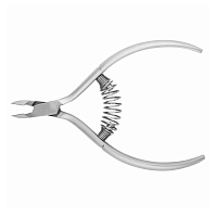 Nippon Nippers. Кусачки для кутикулы. Лезвие 7 мм. Спиральная пружина. Матовые