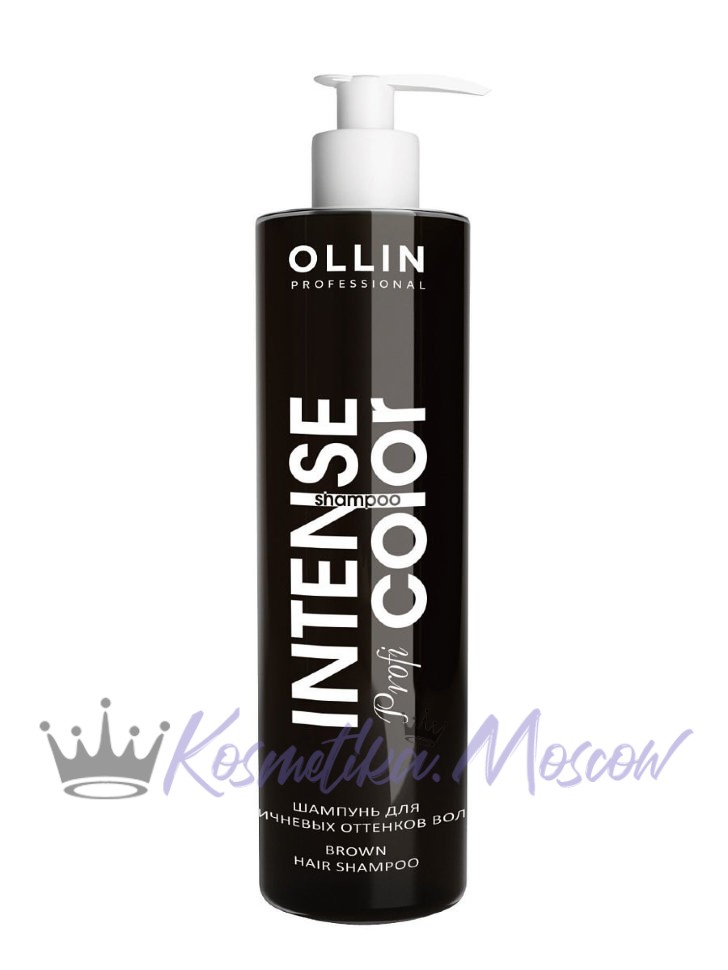 OLLIN PROFESSIONAL ШАМПУНЬ оттеночный для коричневых оттенков Intense - 250 мл