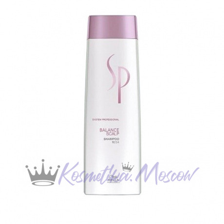 Шампунь для чувствительной кожи головы - Wella SP Balance Scalp Shampoo 250 мл