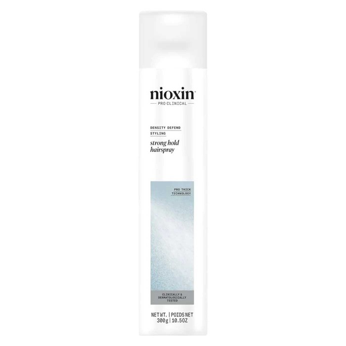 NIOXIN 3D Styling Spray Strong Hold Density Defend Лак для волос сильной фиксации,300 мл