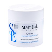 ARAVIA Скраб против вросших волос с экстрактами морских водорослей Start Epil - 300 мл