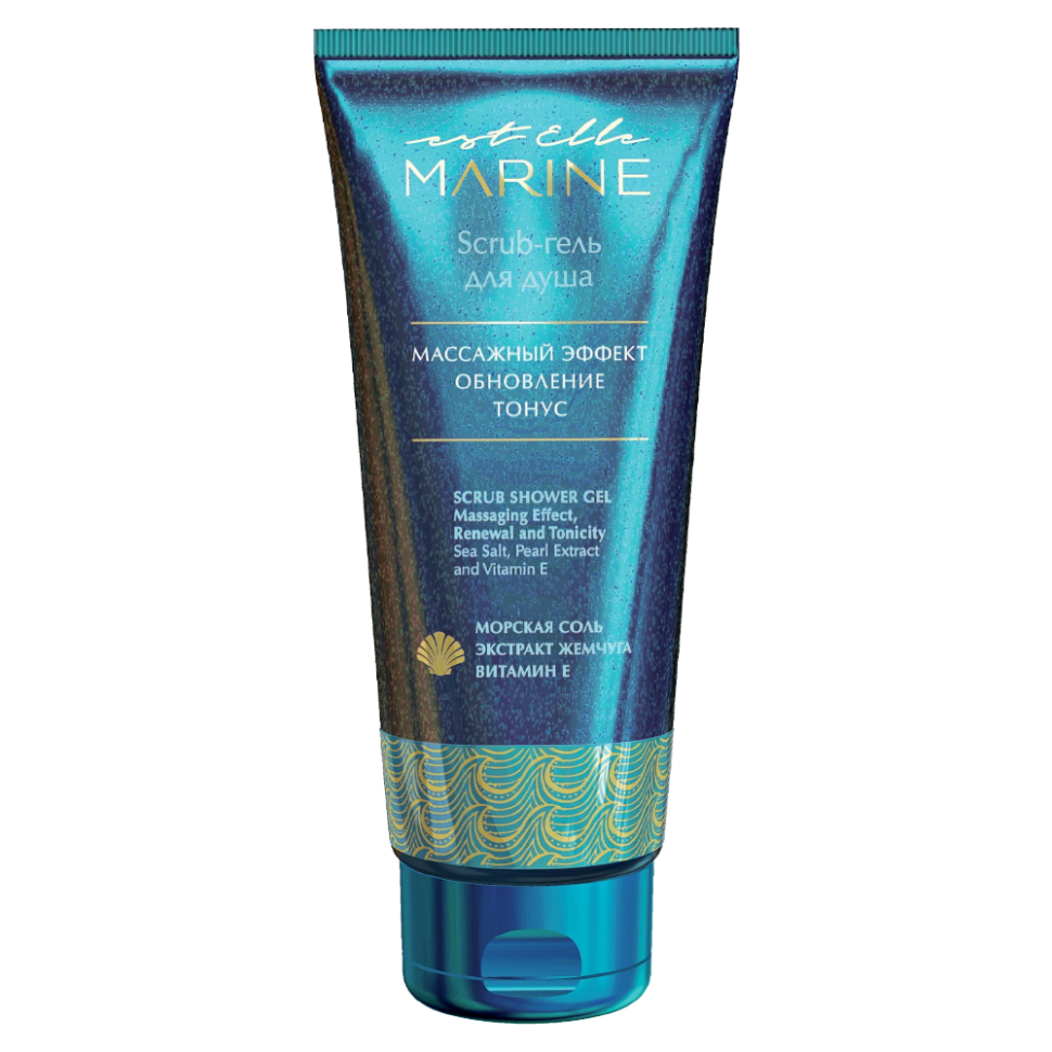 Scrub-гель для душа EST ELLE MARINE, 200 мл