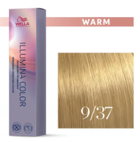 Стойкая крем-краска 9/37 очень светлый блондин золотисто-коричневый - Wella Professional Illumina Color 9/37 60 мл