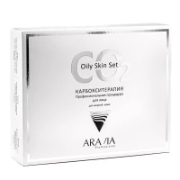 Карбокситерапия Набор CO2 Oily Skin Set для жирной кожи лица, 150 мл. х 3 шт ARAVIA
