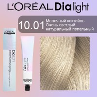 Краска для волос LOREAL DIA Light 10.01 (Очень очень светлый блондин глубокий пепельный)