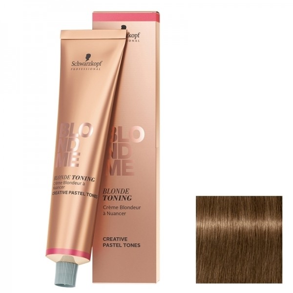 Schwarzkopf BLONDME Крем тонирующий НУГА DToning NOUGAT 60 мл