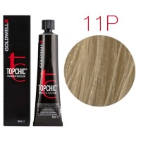 Стойкая профессиональная краска для волос - Goldwell Topchic Hair Color Coloration 11Р (Светло-перл. блондин)