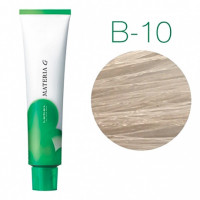 Lebel Materia Grey B-10 (яркий блондин коричневый) - Перманентная краска для седых волос 120 мл