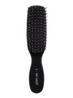 Парикмахерская щетка I LOVE MY HAIR `Spider Soft` 1503 черная матовая S