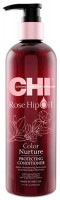 Кондиционер поддержание цвета с маслом шиповника Чи - CHI Rose Hip Oil Protecting Conditioner 739 мл