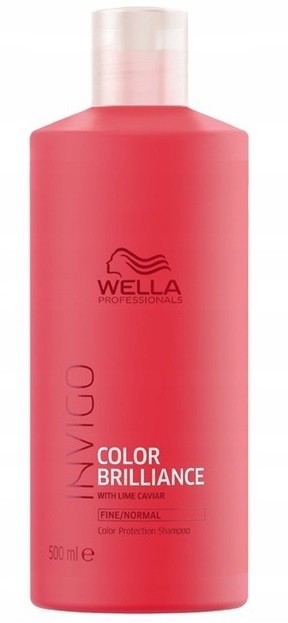 Шампунь для защиты цвета тонких и нормальных волос - Wella Professional Invigo Color Brilliance Color protection shampoo for fine/normal hair 500мл
