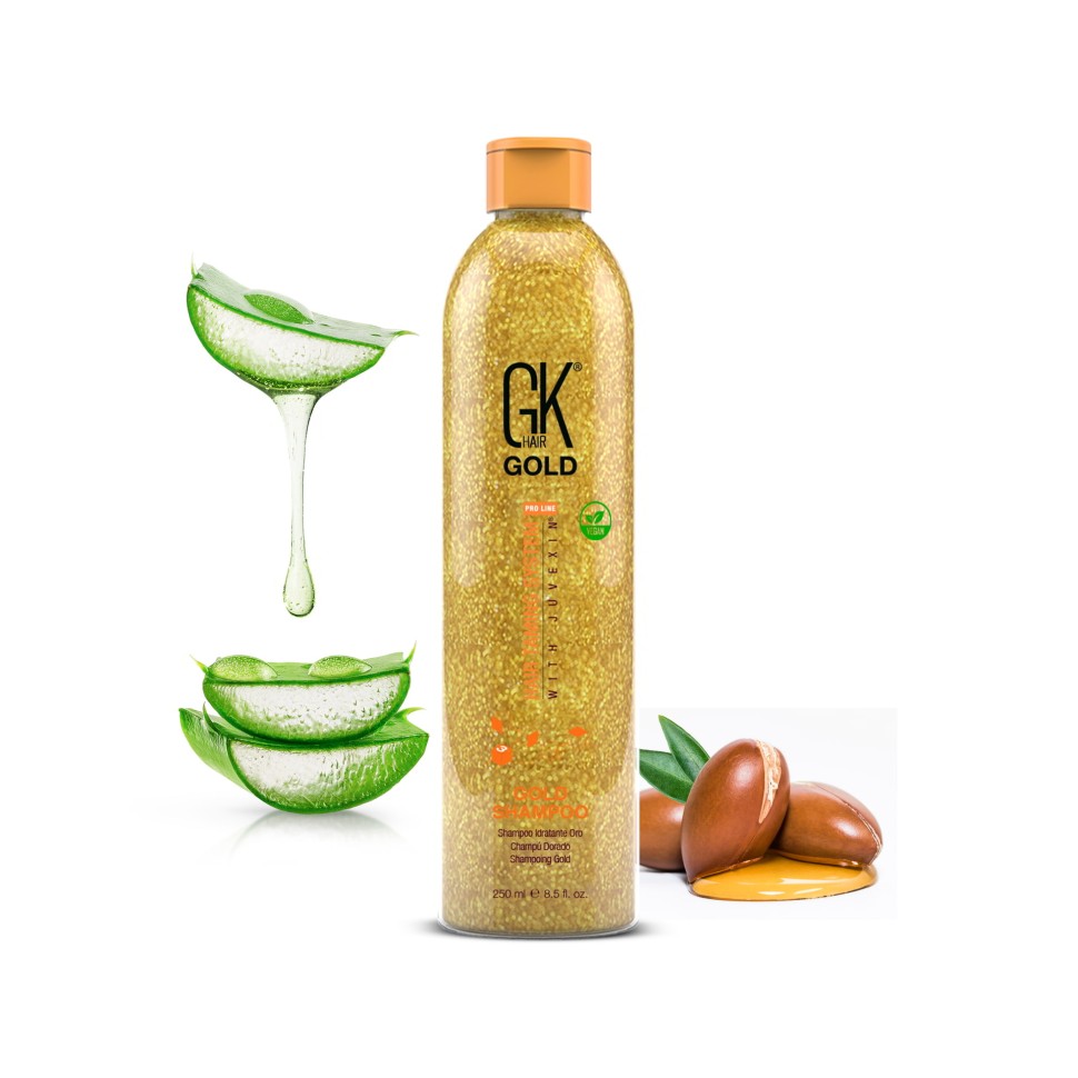 Золотой Шампунь Gold Shampoo, 250мл    GLOBAL Keratin