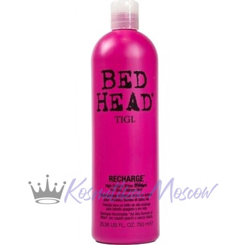 Шампунь для придания блеска волосам - Tigi Bed Head Superfuels Recharge Shampoo 750 мл