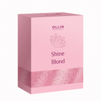 OLLIN SHINE BLOND Набор (шампунь 300мл + кондиционер 250мл + масло 50мл)