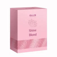 OLLIN SHINE BLOND Набор (шампунь 300мл + кондиционер 250мл + масло 50мл)