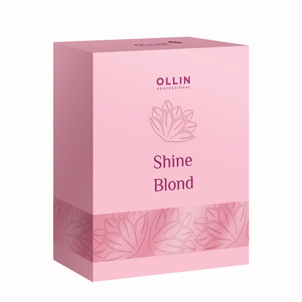 OLLIN SHINE BLOND Набор (шампунь 300мл + кондиционер 250мл + масло 50мл)