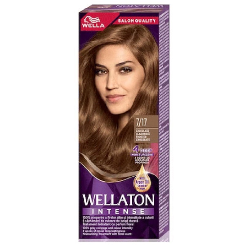 Wella Wellaton Стойкая крем-краска 7/17 Глазированный шоколад 110 мл