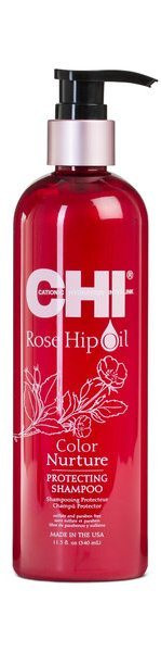 Шампунь поддержание цвета с маслом дикой розы Чи - CHI Rose Hip Oil Protecting Shampoo 340 мл
