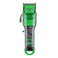Машинка для стрижки DEWAL PRO NEON GREEN, аккум\\сет, 6000 об\\мин, нож 45 мм, 0,8 - 2,0 мм, 6 нас