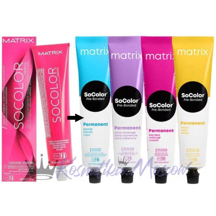 Краска для волос Прозрачная - Matrix SoColor beauty Clear 90 мл