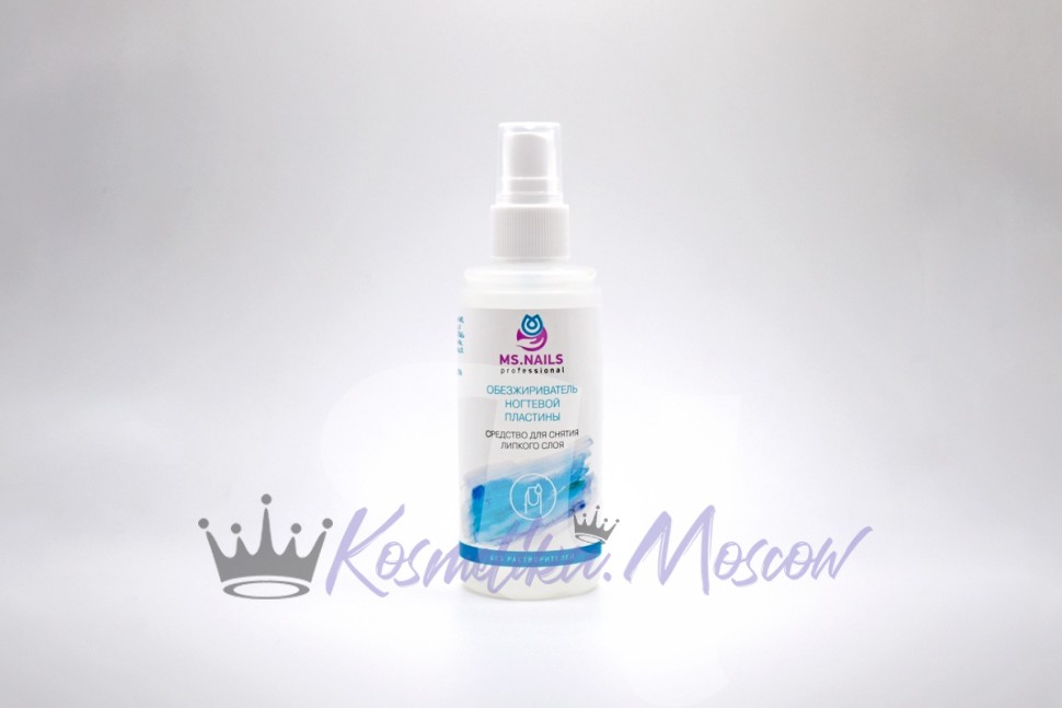 MS NAILS Обезжириватель ногтевой пластины и ср - во для снятия липкого слоя (БЕЗ РАСТВОРИТЕЛЕЙ) 1000 мл
