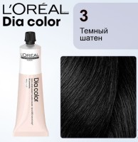 L'Oreal Dia Color 3 тёмный шатен 60 мл