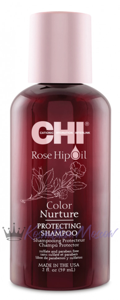 Шампунь поддержание цвета с маслом дикой розы - CHI Rose Hip Oil Protecting Shampoo 59 мл
