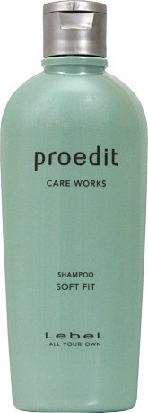 Шампунь для сухих поврежденных волос - Lebel Proedit Soft Fit Shampoo 300 мл