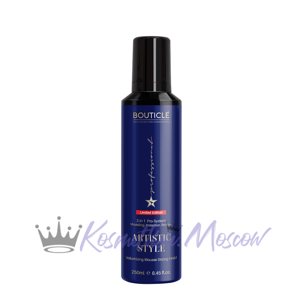 BOUTICLE Мусс - объем для волос сильной фиксации - Artistic Style Volumizing Mousse Strong Hold 250 мл