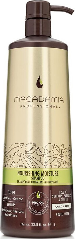 Макадамия шампунь питательный для всех типов волос - Macadamia Nourishing Moisture Shampoo 1000 мл
