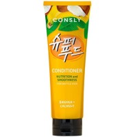 CONSLY Питательный и разглаживающий кондиционер с экстрактом банана и кокосовой водой 250 мл