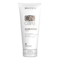 Серебряная маска для обесцвеченных или седых волос - Selective Professional On Care Silver Gold Silver Power Mask 200 мл