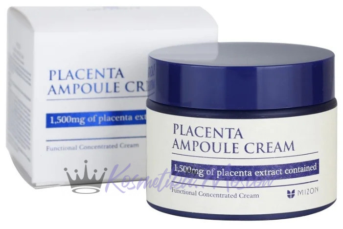 MIZON Антивозрастной плацентарный крем для лица Placenta Ampoule Cream 50 мл
